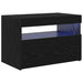 Cabinet TV Stejar Negru 60 x 35 x 40 cm Lemn compozit - WALTI WALTI