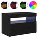 Cabinet TV Stejar Negru 60 x 35 x 40 cm Lemn compozit - WALTI WALTI
