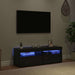 Cabinet TV 2 pcs Stejar Negru 60 x 35 x 40 cm Lemn compozit - WALTI WALTI
