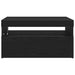 Cabinet TV Stejar Negru 75 x 35 x 40 cm Lemn compozit - WALTI WALTI