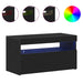 Cabinet TV 2 pcs Stejar Negru 75 x 35 x 40 cm Lemn compozit - WALTI WALTI