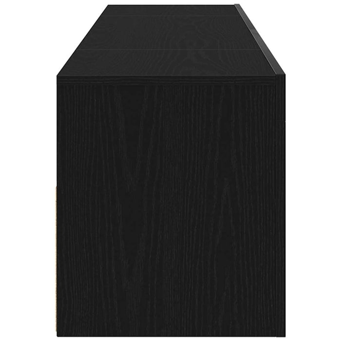 Cabinet TV cu LED Stejar Negru 120 x 35 x 40 cm Lemn compozit - WALTI WALTI