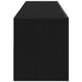 Cabinet TV cu LED Stejar Negru 120 x 35 x 40 cm Lemn compozit - WALTI WALTI