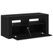Cabinet TV Stejar Negru 90 x 35 x 40 cm Lemn compozit - WALTI WALTI