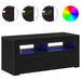 Cabinet TV Stejar Negru 90 x 35 x 40 cm Lemn compozit - WALTI WALTI