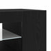 Cabinet TV Stejar Negru 135 x 39 x 30 cm Lemn compozit - WALTI WALTI