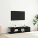 Cabinet TV Stejar Negru 135 x 39 x 30 cm Lemn compozit - WALTI WALTI