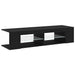 Cabinet TV Stejar Negru 135 x 39 x 30 cm Lemn compozit - WALTI WALTI