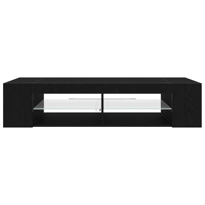Cabinet TV Stejar Negru 135 x 39 x 30 cm Lemn compozit - WALTI WALTI