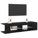 Cabinet TV Stejar Negru 135 x 39 x 30 cm Lemn compozit - WALTI WALTI