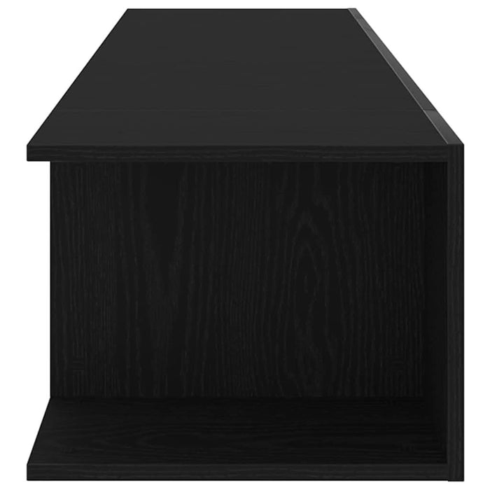 Cabinet TV Stejar Negru 135 x 39 x 30 cm Lemn compozit - WALTI WALTI