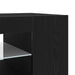 Cabinet TV cu sertar Stejar Negru 90 x 39 x 30 cm Lemn compozit - WALTI WALTI