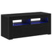 Cabinet TV cu sertar Stejar Negru 90 x 39 x 30 cm Lemn compozit - WALTI WALTI