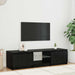 Cabinet TV Stejar Negru 140 x 38,5 x 36 cm Lemn compozit - WALTI WALTI