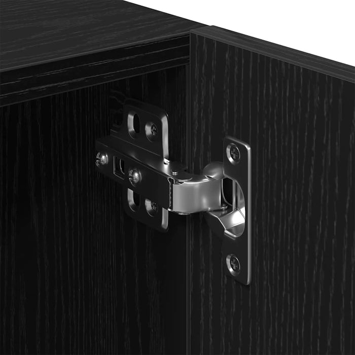Cabinet TV Stejar Negru 100 x 35 x 40 cm Lemn compozit - WALTI WALTI