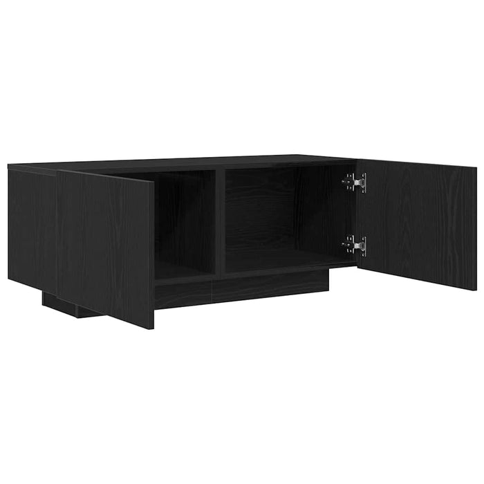 Cabinet TV Stejar Negru 100 x 35 x 40 cm Lemn compozit - WALTI WALTI