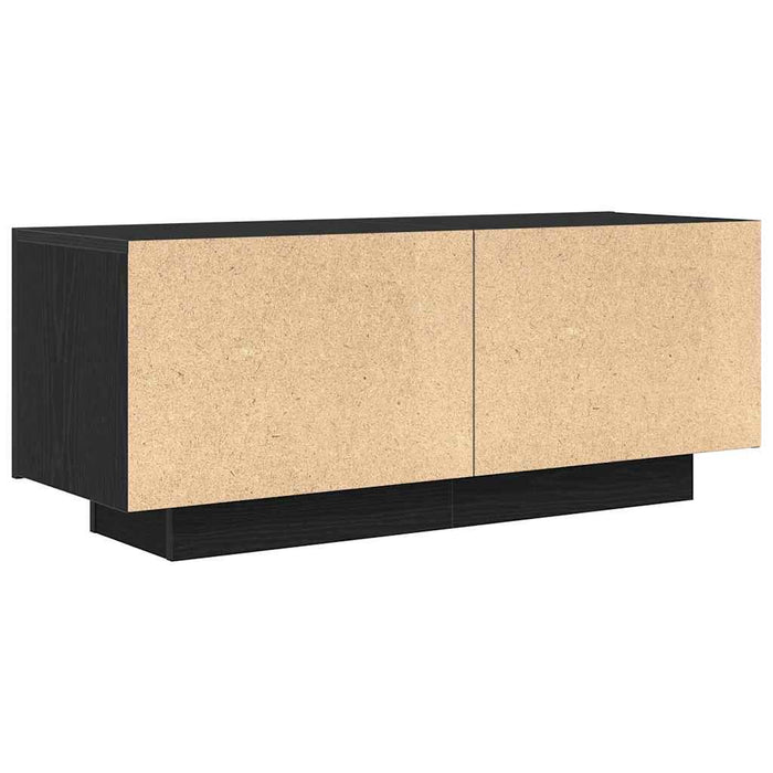 Cabinet TV Stejar Negru 100 x 35 x 40 cm Lemn compozit - WALTI WALTI