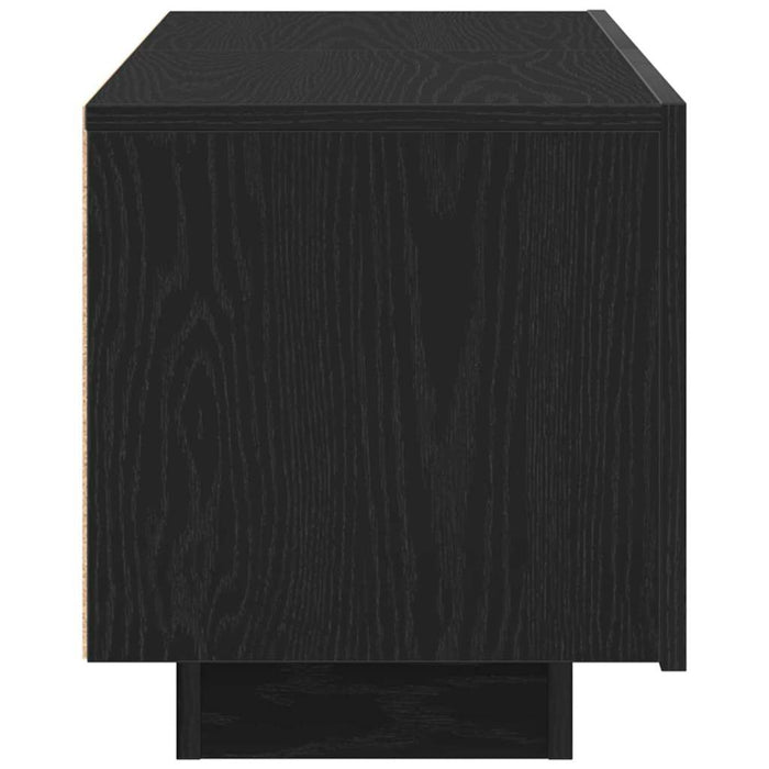 Cabinet TV Stejar Negru 100 x 35 x 40 cm Lemn compozit - WALTI WALTI