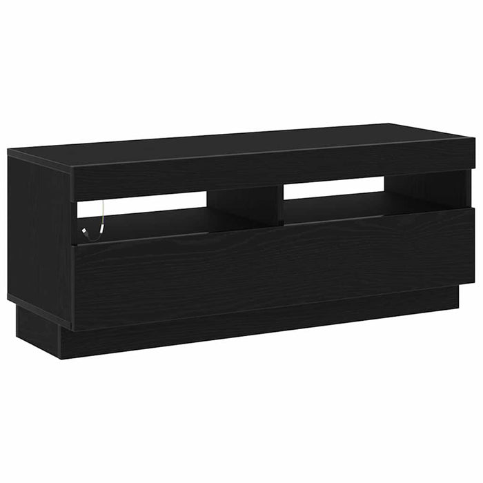 Cabinet TV Stejar Negru 100 x 35 x 40 cm Lemn compozit - WALTI WALTI