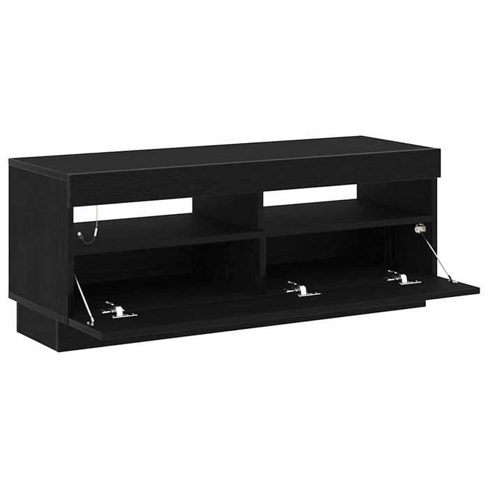 Cabinet TV Stejar Negru 100 x 35 x 40 cm Lemn compozit - WALTI WALTI