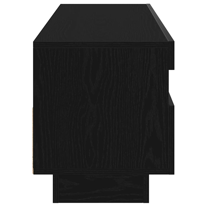 Cabinet TV Stejar Negru 100 x 35 x 40 cm Lemn compozit - WALTI WALTI