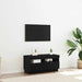 Cabinet TV Stejar Negru 80 x 35 x 40 cm Lemn compozit - WALTI WALTI