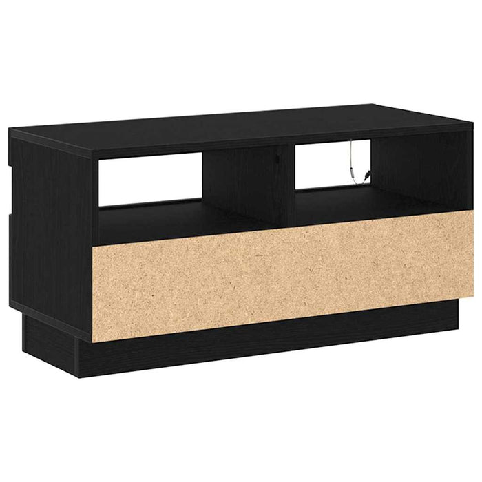 Cabinet TV Stejar Negru 80 x 35 x 40 cm Lemn compozit - WALTI WALTI