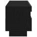 Cabinet TV Stejar Negru 80 x 35 x 40 cm Lemn compozit - WALTI WALTI