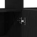Bufet Negru 80 x 35 x 75 cm Lemn compozit - WALTI WALTI
