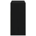 Bufet Negru 80 x 35 x 75 cm Lemn compozit - WALTI WALTI