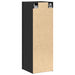 Dulap pentru TV pe Perete Stejar Negru 30,5 x 30 x 90 cm - WALTI WALTI