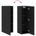 Dulap pentru TV pe Perete Stejar Negru 30,5 x 30 x 90 cm - WALTI WALTI