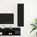 Dulap pentru TV pe Perete Stejar Negru 30,5 x 30 x 110 cm - WALTI WALTI