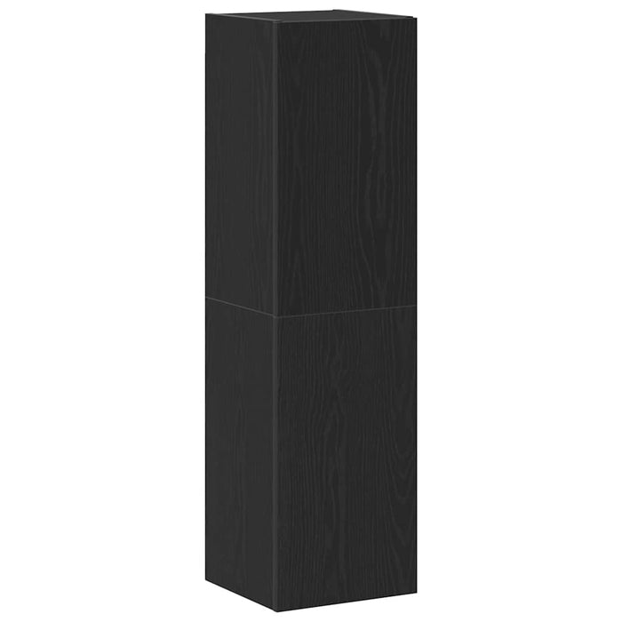Dulap pentru TV pe Perete Stejar Negru 30,5 x 30 x 110 cm - WALTI WALTI
