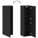 Dulap pentru TV pe Perete Stejar Negru 30,5 x 30 x 110 cm - WALTI WALTI