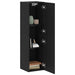 Dulap pentru TV pe Perete Stejar Negru 30,5 x 30 x 110 cm - WALTI WALTI