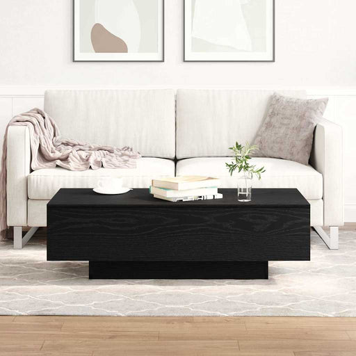 Masă de cafea Stejar negru 100 x 49.5 x 31 cm Lemn compozit - WALTI WALTI