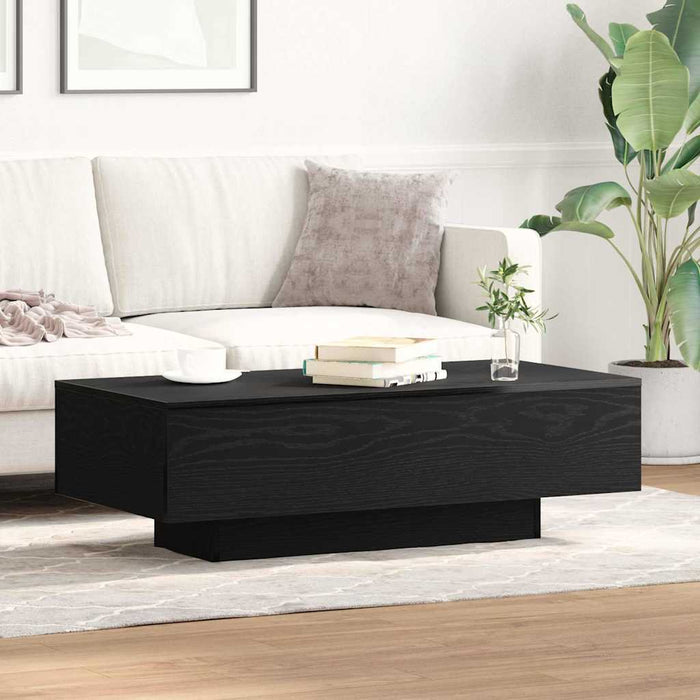 Masă de cafea Stejar negru 100 x 49.5 x 31 cm Lemn compozit - WALTI WALTI