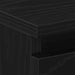Dulap de noapte Stejar Negru 40 x 30 x 39 cm Lemn compozit - WALTI WALTI