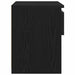 Dulap de noapte Stejar Negru 40 x 30 x 39 cm Lemn compozit - WALTI WALTI