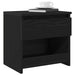 Dulap de noapte cu sertar 2 pcs Stejar Negru 40 x 30 x 39 cm - WALTI WALTI