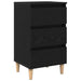 Dulap de noapte Stejar negru 40 x 35 x 69 cm Lemn compozit - WALTI WALTI
