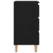 Dulap de noapte Stejar negru 40 x 35 x 69 cm Lemn compozit - WALTI WALTI