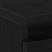 Dulap de noapte Stejar negru 40 x 35 x 69 cm Lemn compozit - WALTI WALTI