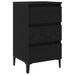 Dulap de noapte Stejar negru 40 x 35 x 69 cm Lemn compozit - WALTI WALTI