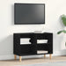 Cabinet TV Negru 69.5 x 30 x 50 cm Lemn compozit - WALTI WALTI