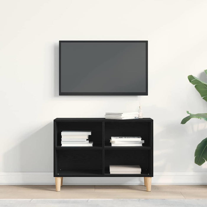 Cabinet TV Negru 69.5 x 30 x 50 cm Lemn compozit - WALTI WALTI