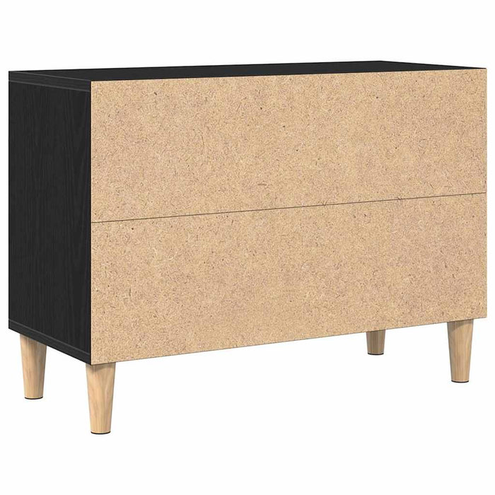 Cabinet TV Negru 69.5 x 30 x 50 cm Lemn compozit - WALTI WALTI