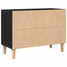 Cabinet TV Negru 69.5 x 30 x 50 cm Lemn compozit - WALTI WALTI