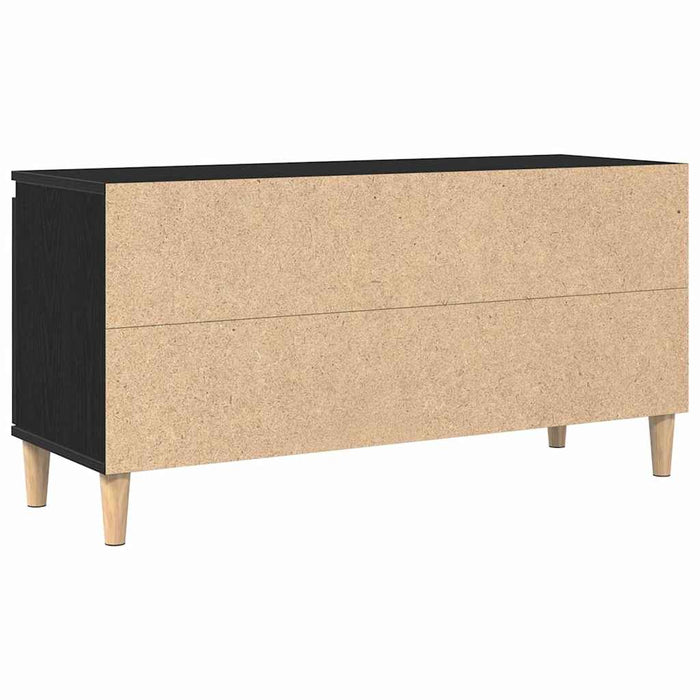 Cabinet TV Negru 102 x 35 x 50 cm Lemn compozit - WALTI WALTI